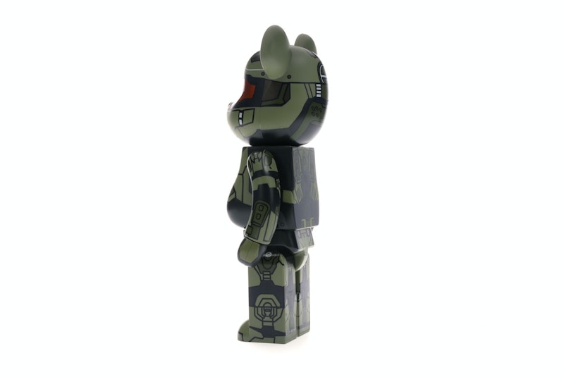 Bearbrick Halo Master Chief 400% Green