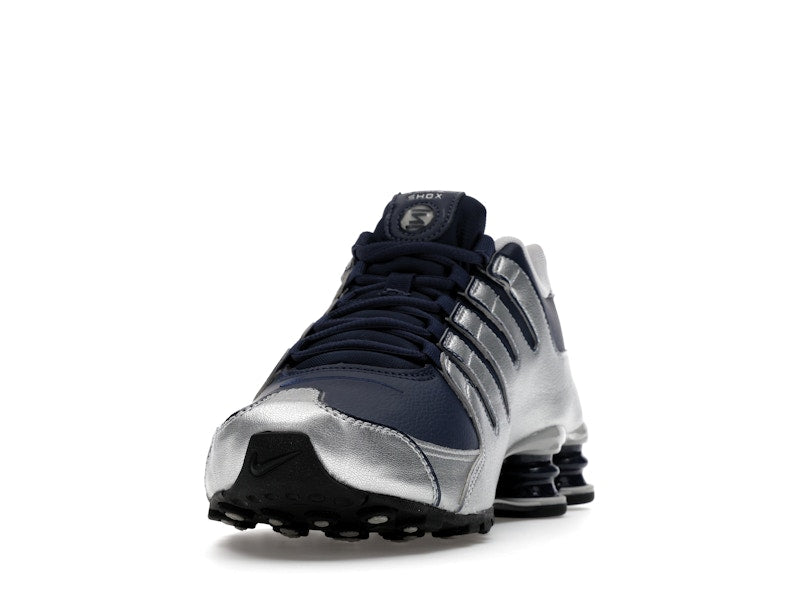 Nike Shox NZ Midnight Navy Metallic Silver