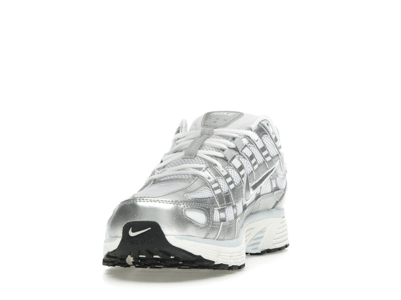 Nike P-6000 White Blue Tint Sail Metallic Silver (Women's)