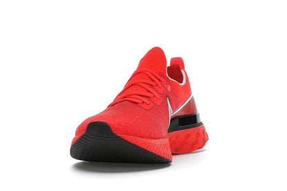 Nike React Infinity Run Flyknit Bright Crimson Black