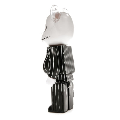 Bearbrick x Disney Tim Burton's The Nightmare Before Christmas Jack Skellington 100% & 400% Set