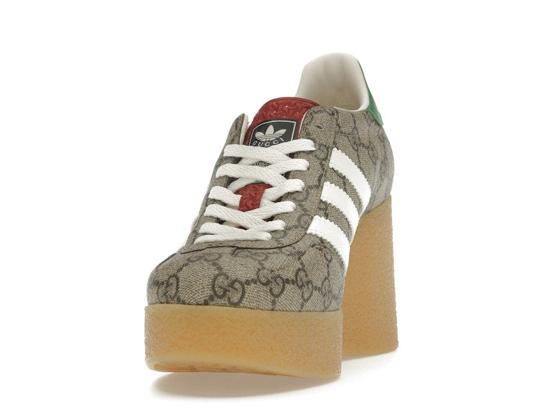 adidas x Gucci Gazelle Wedge Beige GG Monogram (Women's)