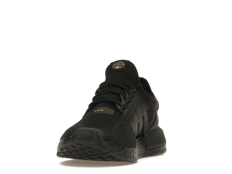 adidas NMD R1 V2 Black Gold Metallic