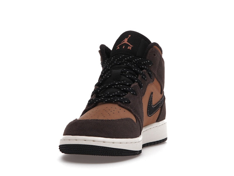 Jordan 1 Mid SE Dark Chocolate (GS)