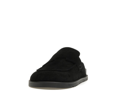 Hermes Go Mule Noir Suede Calkfskin (Men's)