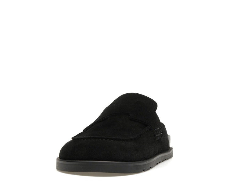 Hermes Go Mule Noir Suede Calkfskin (Men's)