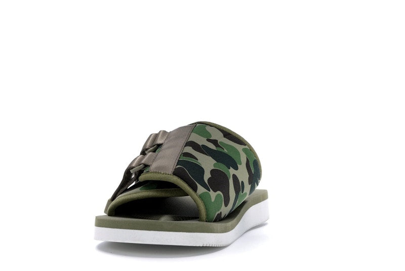 Suicoke x Bape ABC Kaw-Ape Green