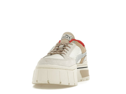 Puma Mayze Stack Retro Grade Vaporous Grey Red