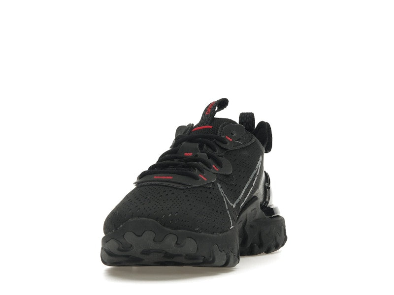 Nike React Vision Black Grey Swoosh