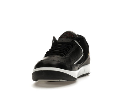 Jordan 2 Retro Low Black Metallic Gold (Women's)
