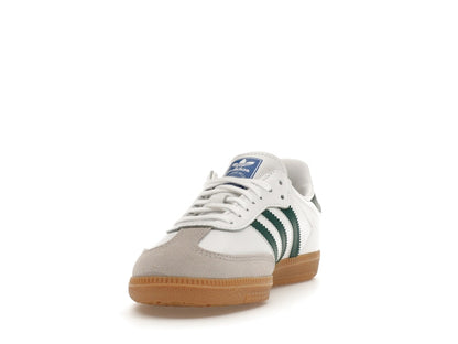 adidas Samba OG White Collegiate Green Gum (Kids)