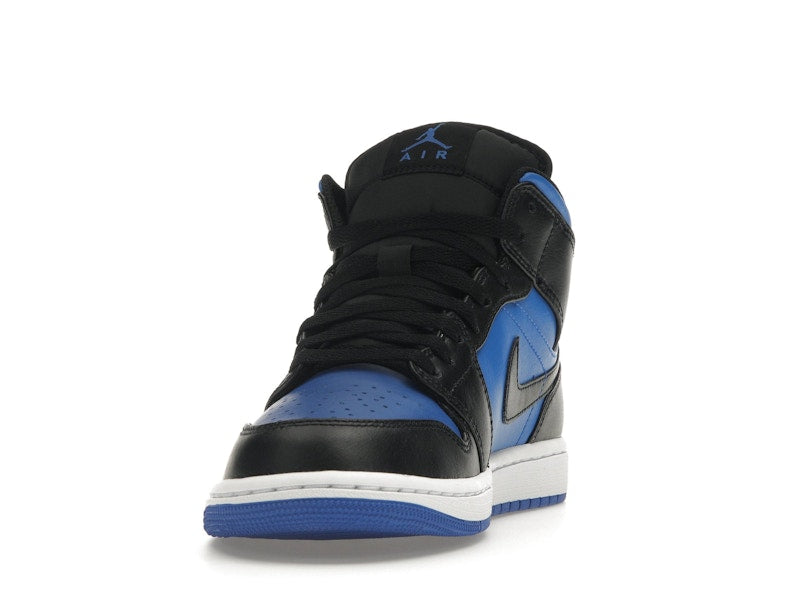 Jordan 1 Mid Black Royal Blue