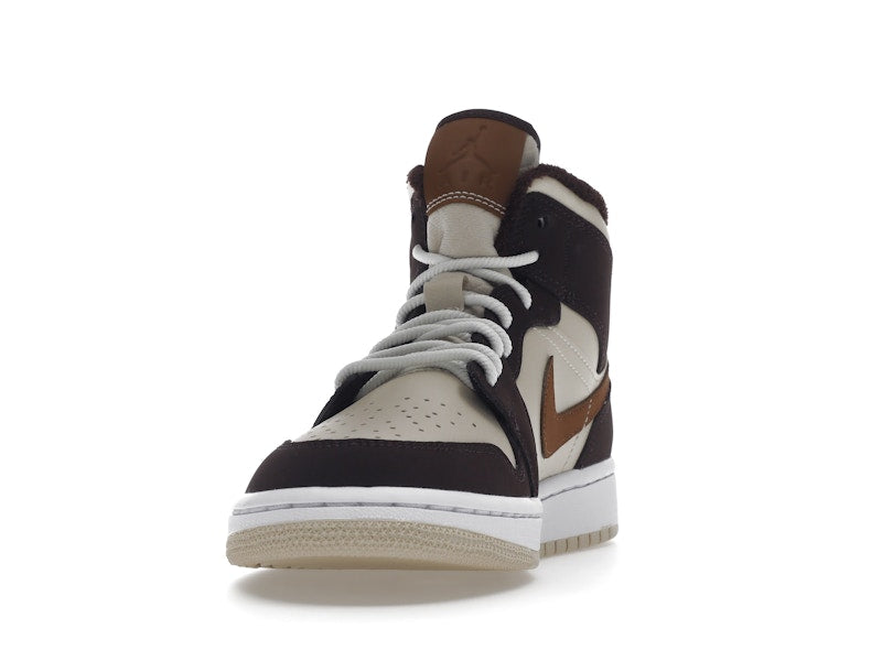 Jordan 1 Mid SE Brown Basalt Oatmeal (Women's)
