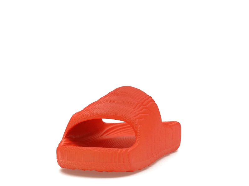 adidas Adilette 22 Slides Orange Core Black