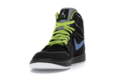 Jordan 1 Retro High Black Cyber Blue Sapphire