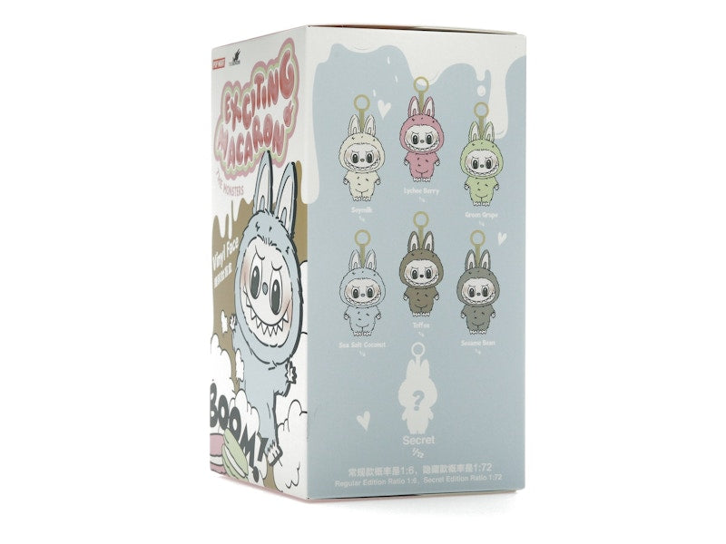 Pop Mart Labubu The Monsters Exciting Macaron Vinyl Plush Pendant Single Blind Box
