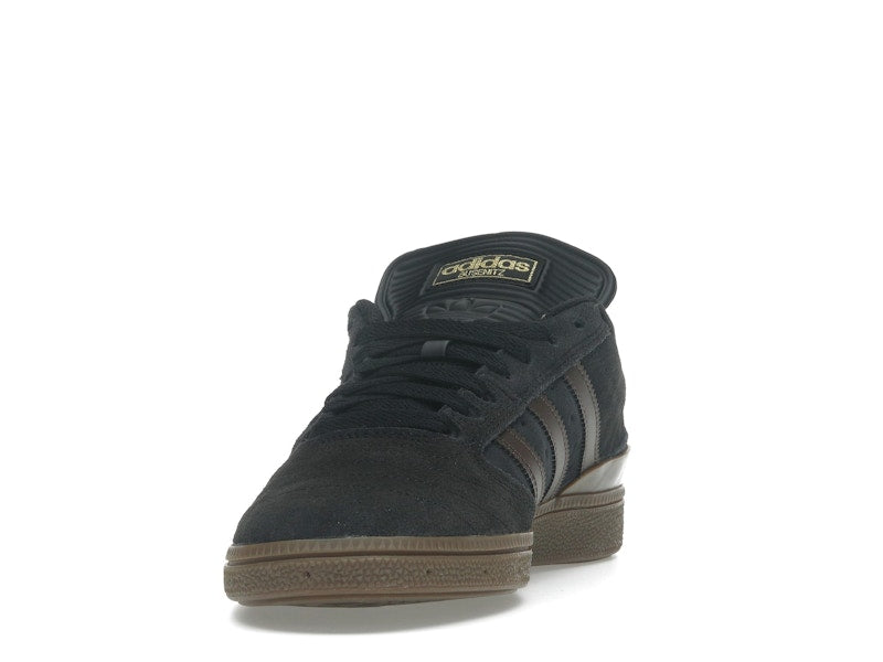 adidas Busenitz Pro Core Black Brown Gold Metallic