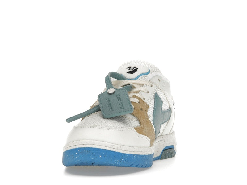 OFF-WHITE Out Of Office Low Slim White University Blue