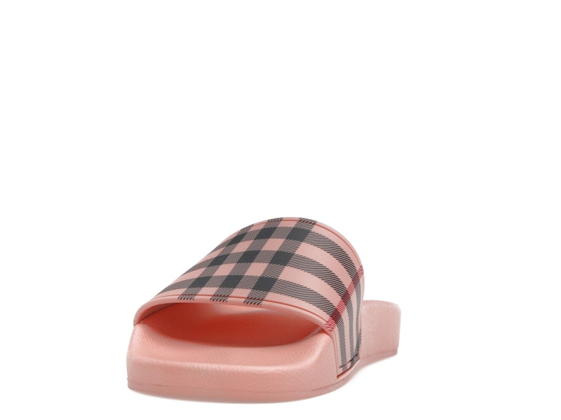 Burberry Furley Slides Vintage Check Pink (Women's)