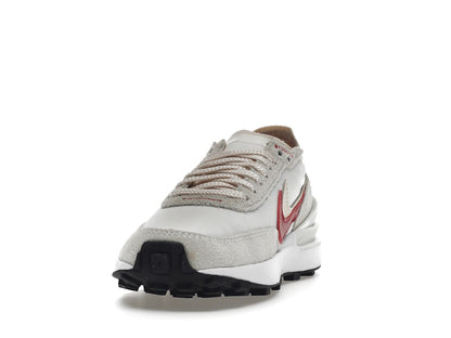 Nike Waffle One SE Sail Pearl White Black Gym Red (Women's)