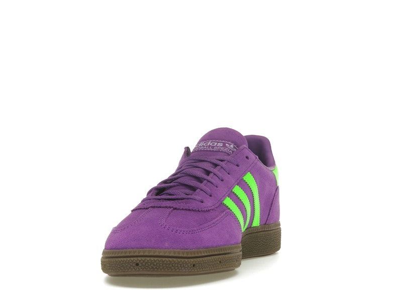 adidas Handball Spezial Elastic Active Purple Solar Green (Women's)