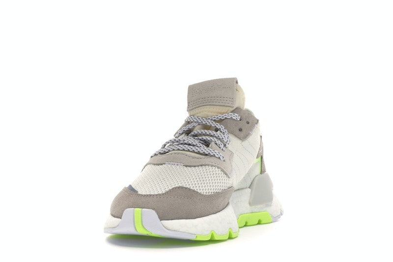 adidas Nite Jogger Off White Hi Res Yellow (Women's)