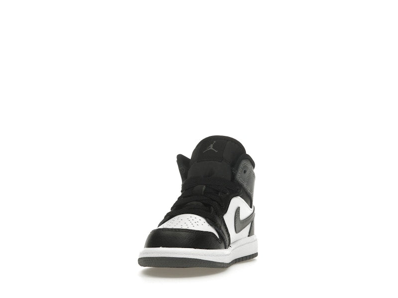 Jordan 1 Mid Black White Iron Grey (PS)