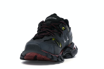 Balenciaga Track Trainers Black Bordeaux