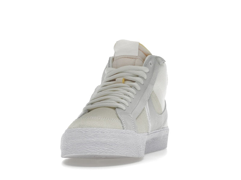 Nike SB Blazer Mid Warning Label Summit White