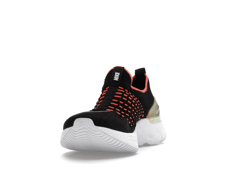 Nike React Phantom Run Flyknit Premium Black Bright Mango (Women's)
