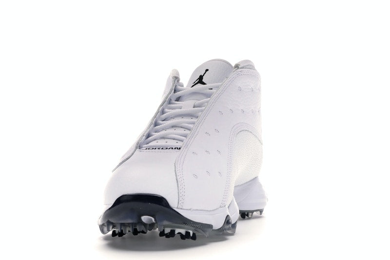 Jordan 13 Retro Golf Cleat White Black