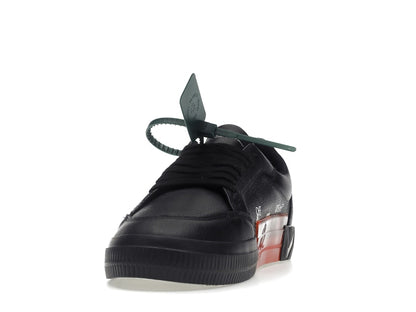 OFF-WHITE Vulc Low Leather Black White SS22
