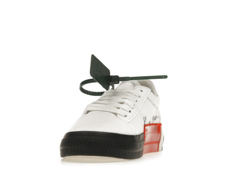 OFF-WHITE Vulc Low Canvas White Black SS22 (Women's)