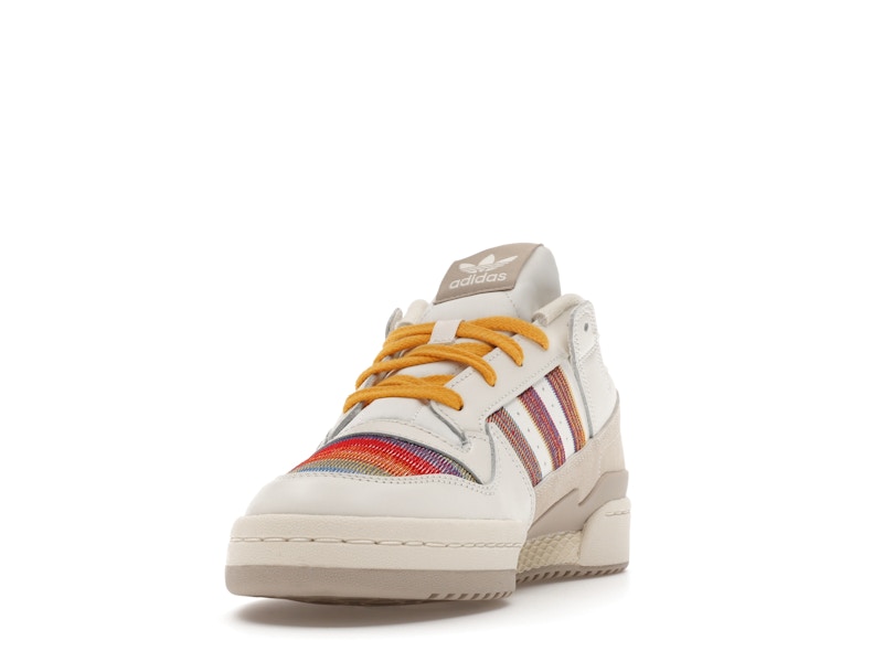 adidas Forum Low CL Cloud White Better Scarlet Blue Bird