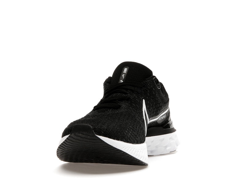 Nike React Infinity Run Flyknit 3 Black White