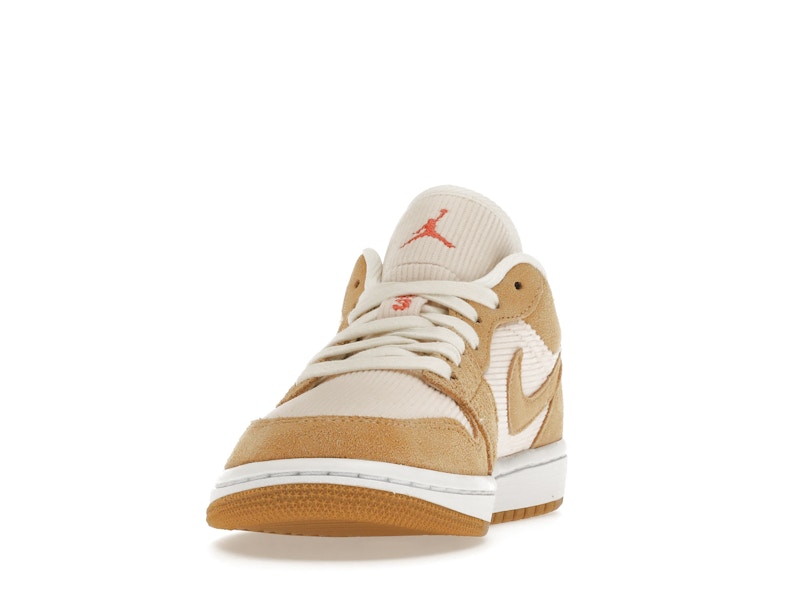 Jordan 1 Low SE Twine Orange Quartz Corduroy (Women's)