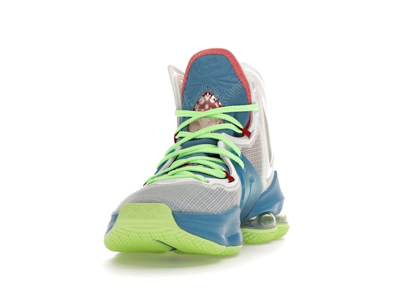 Nike LeBron 19 Dutch Blue Lime Glow (GS)