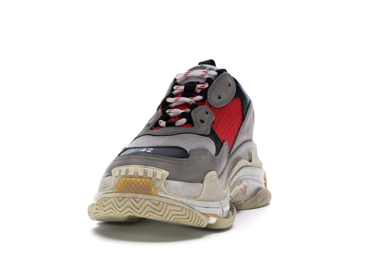 Balenciaga Triple S Grey Red Blue (2018 Reissue)