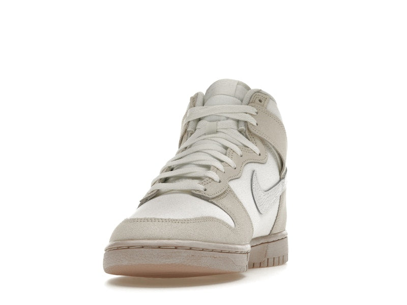 Nike Dunk High Retro PRM Cracked Leather Swoosh