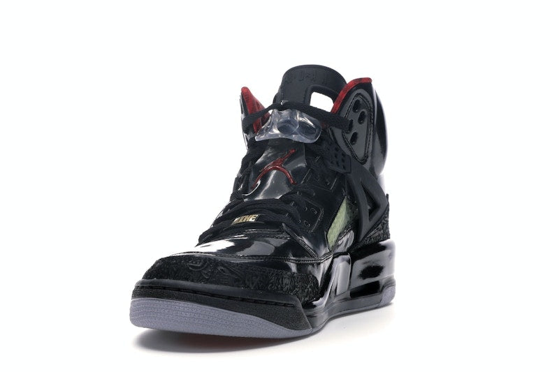 Jordan Spizike Stealth / Black Patent