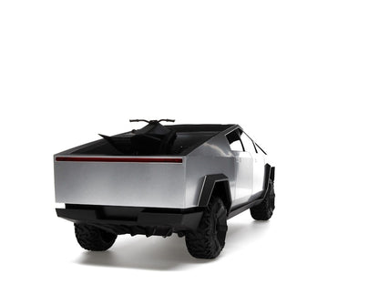 Hot Wheels x Tesla Cybertruck 1:10 Scale RC Car (2021 Version w/ Cyberquad)