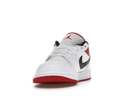 Jordan 1 Low White University Red Black