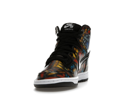 Nike SB Dunk High Concepts Stained Glass