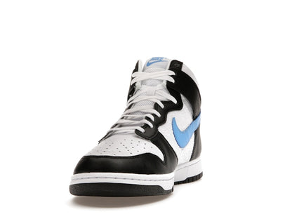 Nike Dunk High Retro FLC Black University Blue White