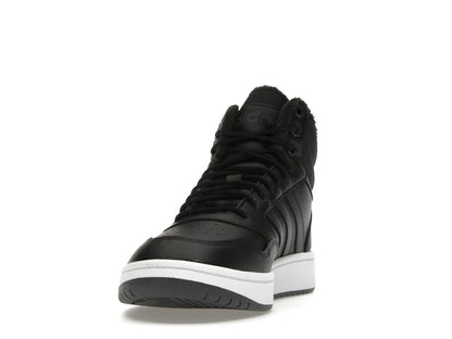adidas Hoops 3.0 Mid Classic Fur Lining Winterized Core Black Cloud White