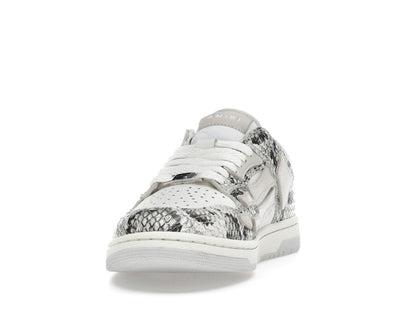 AMIRI Skel Top Low Snake Alabaster