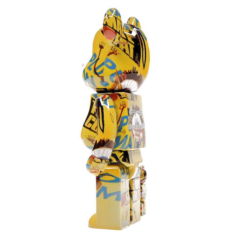 Bearbrick Andy Warhol x Jean-Michel Basquiat #3 100% & 400% Set
