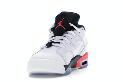 Jordan 6 Retro Low White Infrared 23 Black (GS)