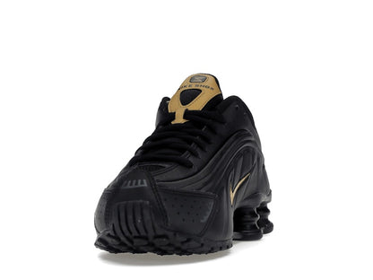 Nike Shox R4 Black Metallic Gold (GS)