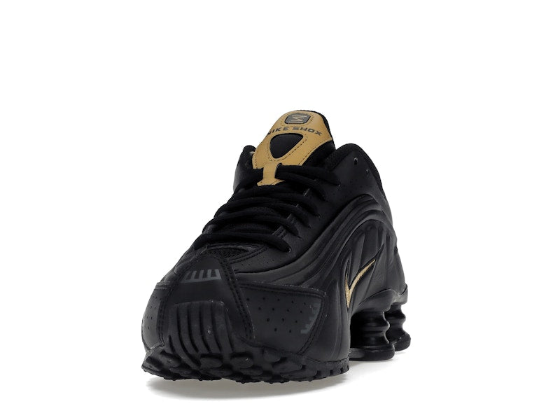 Nike Shox R4 Black Metallic Gold (GS)